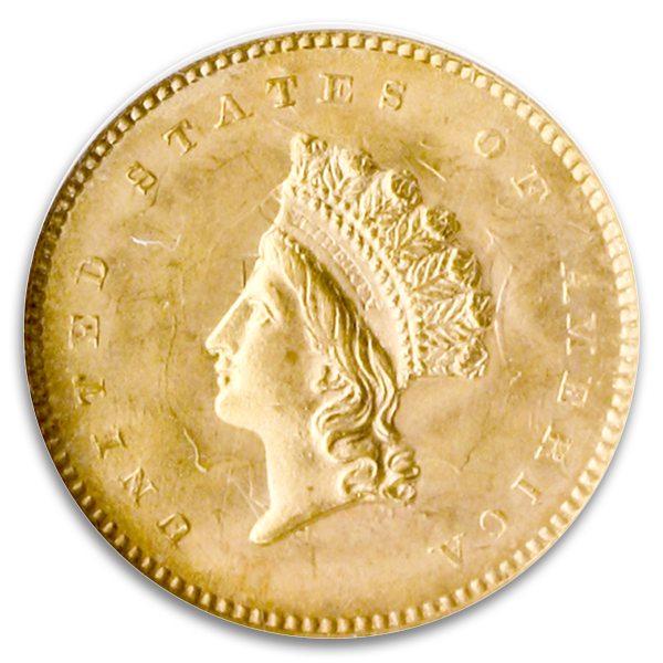 A Sample GOLD DOLLARS Coin